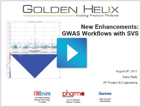 New Enhancements: GWAS Workflows with SVS