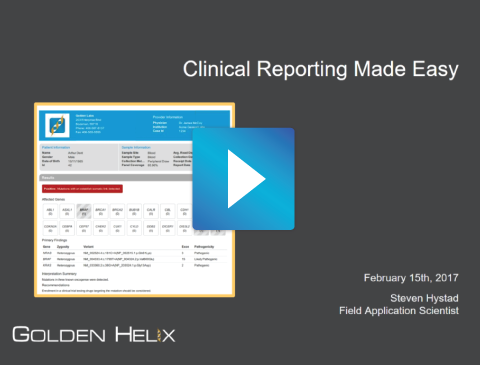 Clinical Reporting Made- asy.