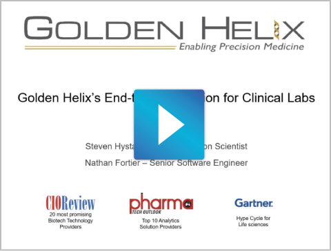 Golden Helix Clinical Solution