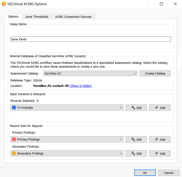 New Assessment Catalogs Variant Interpretation Improvements