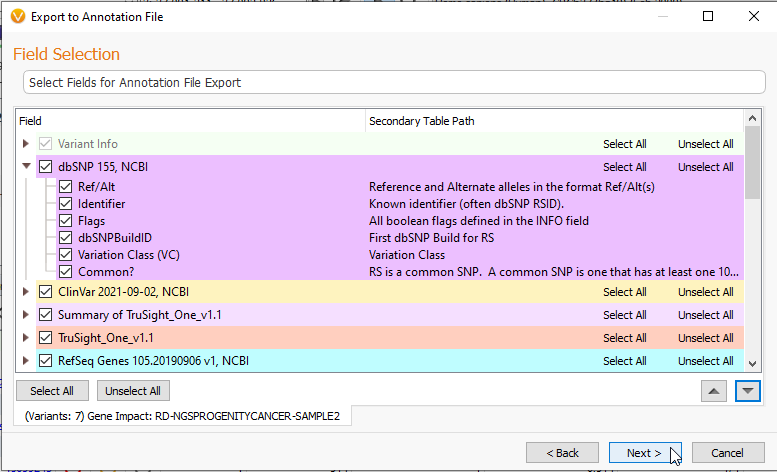 Review of VarSeq Export Options - The Golden Helix Blog