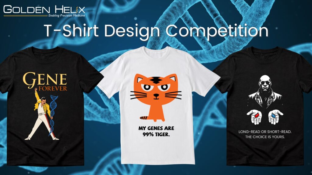 Golden Helix's 2026 T-Shirt Design Competition