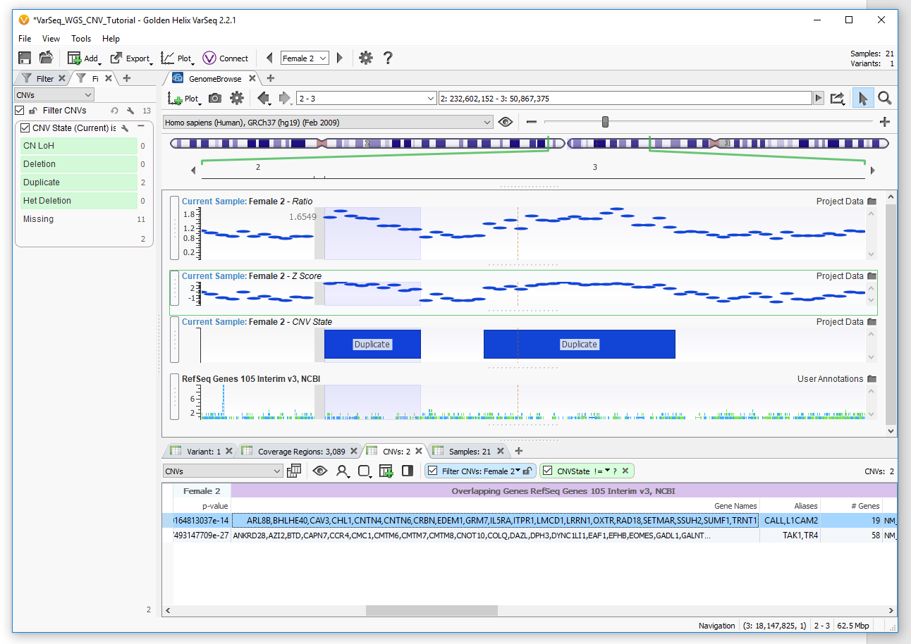 Welcome to the VarSeq CNV Caller Tutorial!