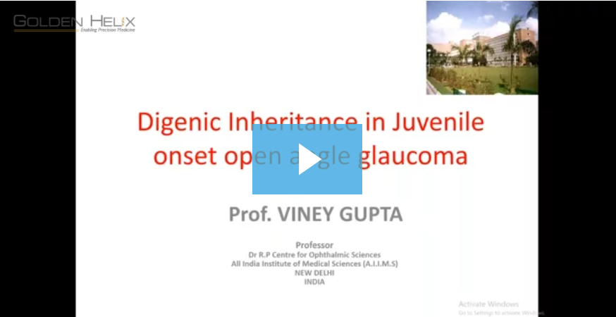 Digenic Inheritance in Juvenile Open-Angle Glaucoma