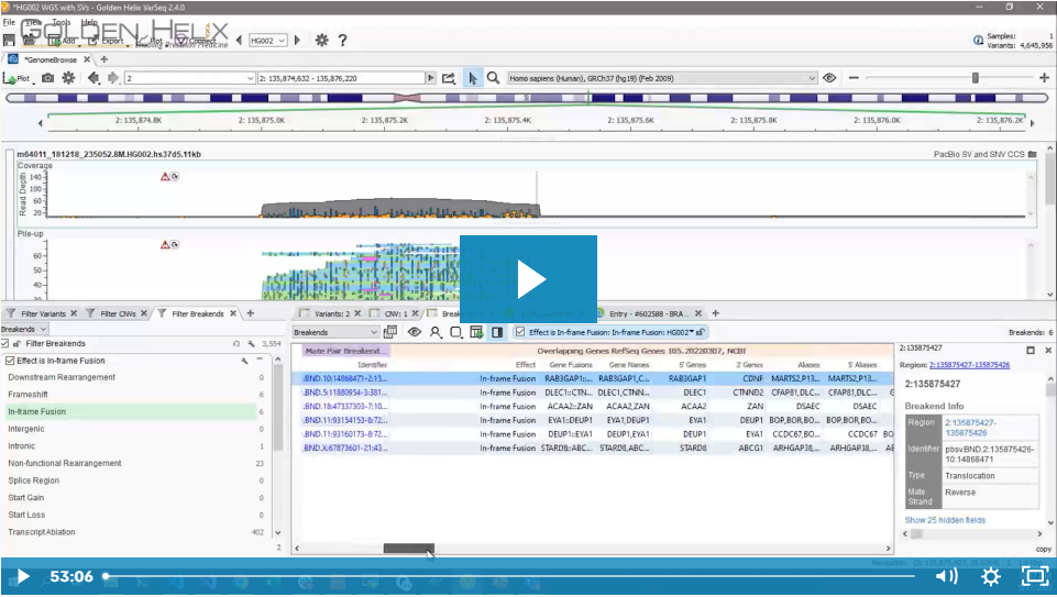 VarSeq 2.4.0: Structural Variants and Advanced Automation in VSClinical ACMG
