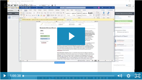 Next-Generation Sequencing Analysis in VSClinical