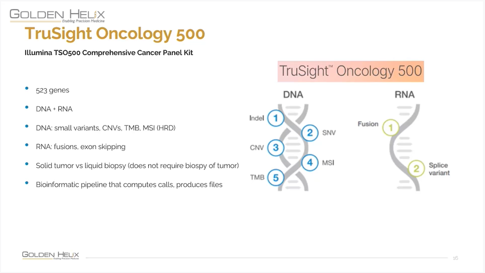 VarSeq 2.3.0: New TSO 500 and Genomic Signature Support in VSClinical AMP