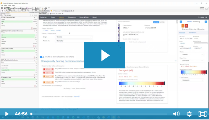 Using Golden Helix CancerKB to Accelerate NGS Cancer Testing