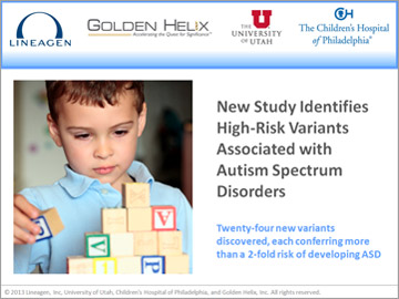 New Study Identifies High-Risk Variants Associated with Autism Spectrum Disorders
