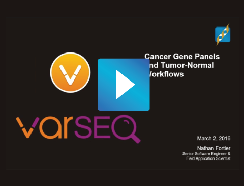 Cancer Workflows In VarSeq